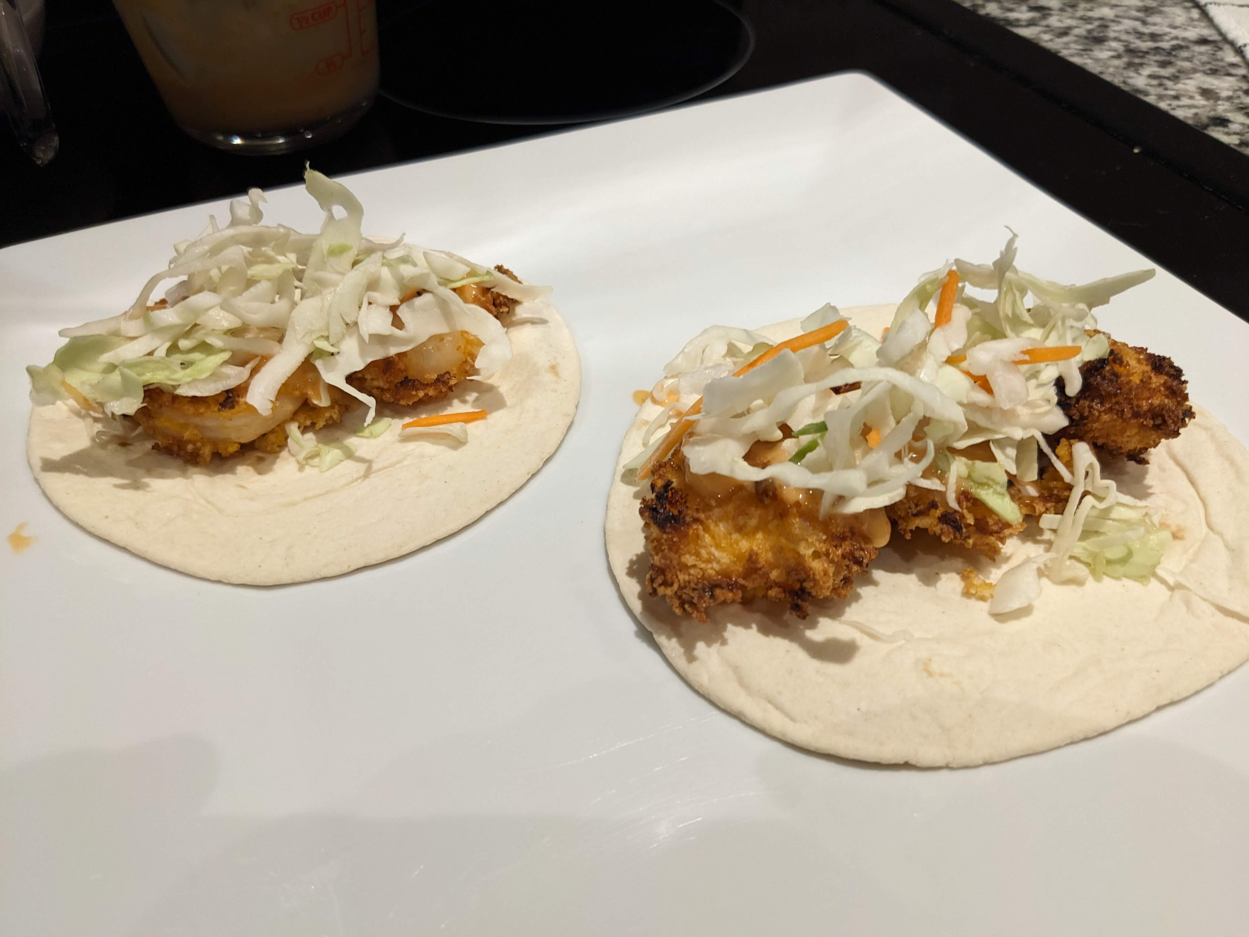 Bang Bang Shrimp Tacos